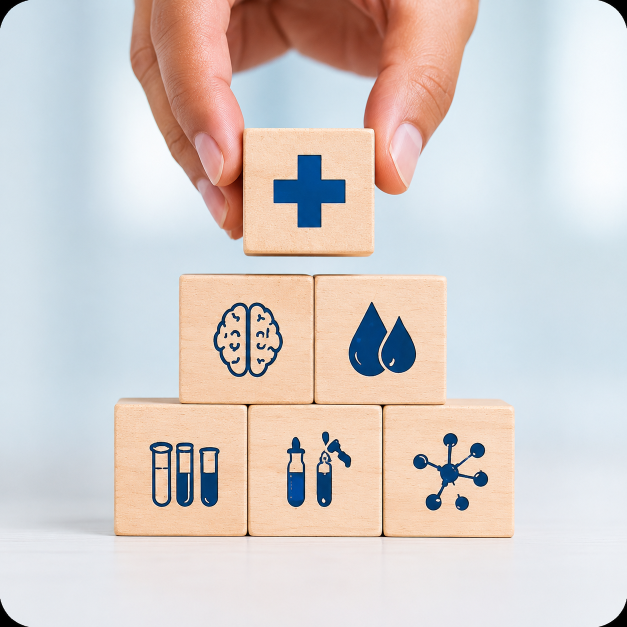 Healthcare education building blocks